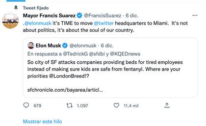 El alcalde de Miami le hizo una oferta a Elon Musk