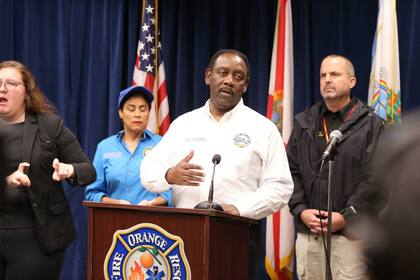 El alcalde del condado de Orange Jerry L. Demings