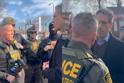 El alcalde demócrata confrontó a Gregory Bovino tras su arribo a Evanston con la Patrulla Fronteriza