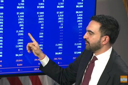 El alcalde hizo hincapié en los gastos previos y el déficit fiscal