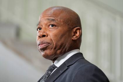 El alcalde neoyorquino Eric Adams enfrenta cargos fedarales por corrupción (AP Foto/Seth Wenig, archivo)