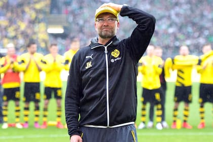 El alemán Jürgen Klopp ya revolucionaba al fútbol como DT desde la época de Borussia Dortmund