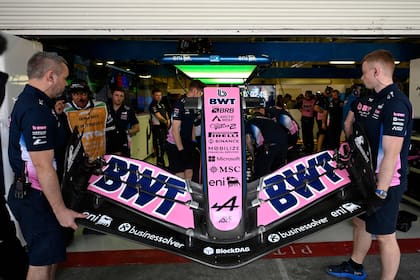 El alerón delantero, un elemento que fue rediseñado por el impacto de la aerodinámica activa