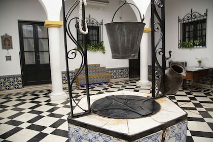 El aljibe, tradicional de la época