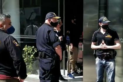 El allanamiento al doctor Luque