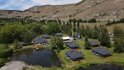El almuerzo del segundo día se celebró en Spring Creek, lodge de pesca en el valle del río Chimehuín, Neuquén
