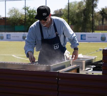 El almuerzo estuvo diseñado por Lele Cristóbal, creador de Café San Juan.