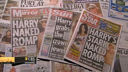 El alocado fin de semana del príncipe Harry en Las Vegas, en agosto de 2012, tuvo eco en todos los tabloides.