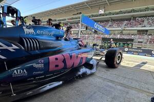 El Alpine de Colapinto tuvo problemas en el motor y al argentino se le frustró la primera tanda en Montmeló