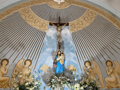 El altar de La Candelaria