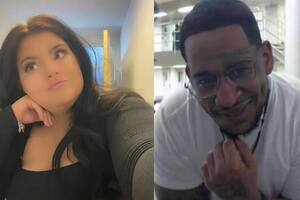 El amor entre ellos nació a través de una app que contacta a personas de cualquier lugar del mundo con presos (Captura TikTok)