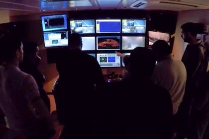 El análisis de las imágenes en el Seabed Constructor desde donde se hizo la búsqueda del ARA San Juan