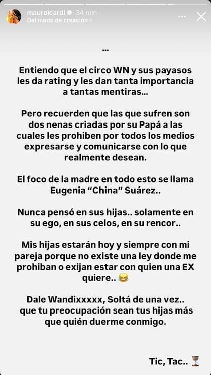 El análisis de Mauro Icardi sobre las repercusiones de la prensa