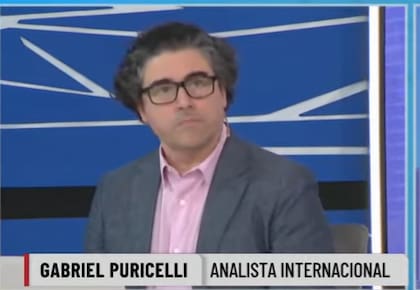 El analista internacional Gabriel Puricelli
