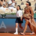La estrella que usa Roland Garros como una pasarela y la campeona que jugó sin público por culpa de PSG
