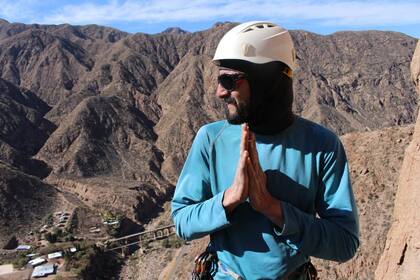 El andinista Luis Alejandro Vilardell