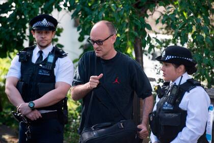 El "asesor especial" del primer ministro británico Boris Johnson, Dominic Cummings