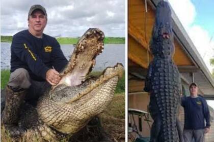 El animal medía cuatro metros de largo y pesaba alrededor de 30 kilos