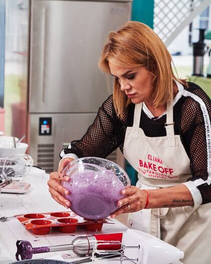 El año pasado Eliana Guercio participó de Bake Off Famosos (Telefe) (Foto: Instagram @elianaguercio12)