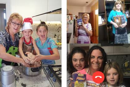 El año pasado las Recepter cocinaron con la bobe, este año se conectaron con sus abuelas para compartir los preparativos por Zoom.