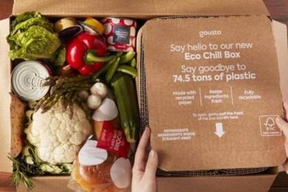 El año pasado se determinó que la empresa de alimentos Gousto había afirmado falsamente que su embalaje era "100% libre de plástico y reciclable"