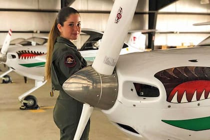 El año pasado Vier se graduó con mejor promedio y se convirtió en la primera aviadora argentina egresada de la Fuerza Aérea de Estados Unidos