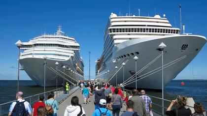 El año último tomaron un crucero 20.000.000 de pasajeros