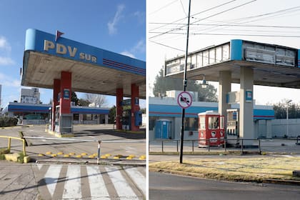 El antes y después. Además del pintado y desmalezado, se colocó una garita de seguridad