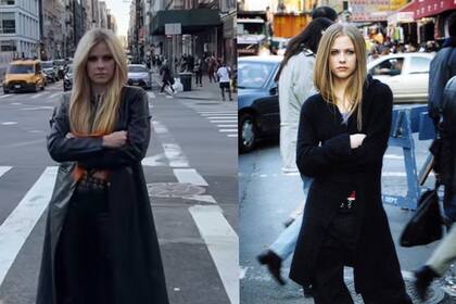El antes y después de Avril Lavigne en 20 años