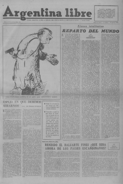 El antifascismo en la Argentina tiene sus antecedentes en el siglo XX