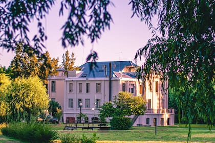 El antiguo Convento de San Francisco, de 1910, en el delta del Tigre