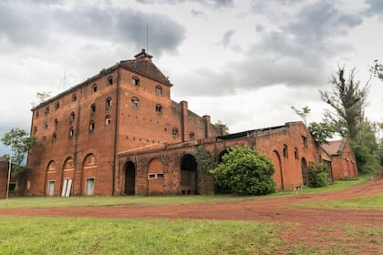 El antiguo secadero está a unos metros del casco de Estancia Santa Inés.