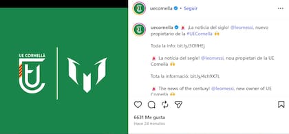 El anuncio de Cornellá