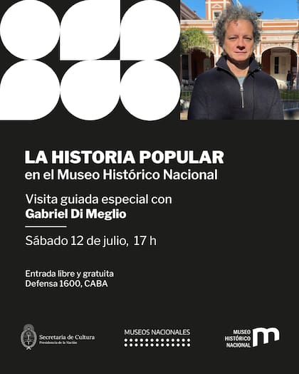 El anuncio de la "última visita guiada" del director del Museo Histórico Nacional desató la ira en Presidencia de la Nación