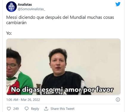 El anuncio de Leo hizo despertar una catarata de comentarios y memes en las redes sociales