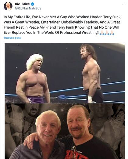 El anuncio de Ric Flair sobre Terry Funk