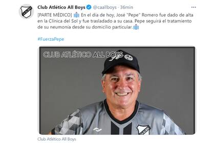 El anuncio del club
