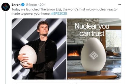 El anuncio del lanzamiento de The Egg se difundió a través de las redes sociales