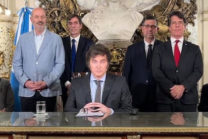 El anuncio en cadena nacional del presidente Javier Milei sobre el DNU que derogó la ley de alquileres