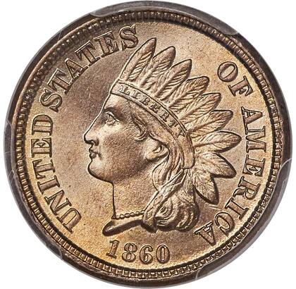 El anverso muestra un retrato de la imagen de un nativo americano con un tocado completo enmarcado por las palabras UNITED STATES OF AMERICA en la periferia