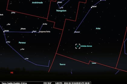 El apogeo de las ariétidas diurnas será el 10 de junio de 2024 entre las 4 y las 7 a.m. en México