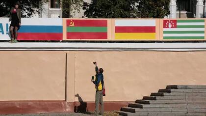 El apoyo de Rusia ha sido clave para los independentistas de Transnistria, Osetia del Sur y Abjasia
