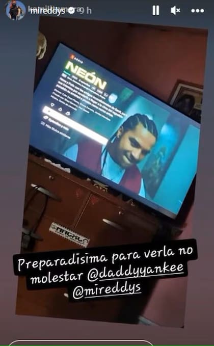 El apoyo que le envió Mireddys a Daddy Yankee tras el estreno de la serie Neón