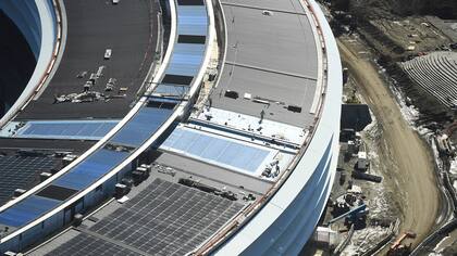 El Apple Campus 2 comenzó en 2011 y se esperaba su apertura para 2015, pero recién estará disponible este año