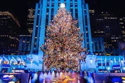 El árbol de Navidad de Rockefeller Center brillará con más de 50 mil luces LED y es uno de los eventos más destacados de Nueva York (Instagram/@wilson.chagmana)
