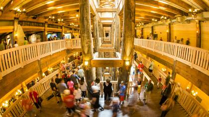 El arca fue inaugurada con un evento multitudinario