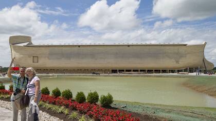 El arca fue inaugurada en un evento multitudinario