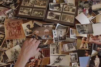 El archivo fotográfico en el que se basó el documenal.