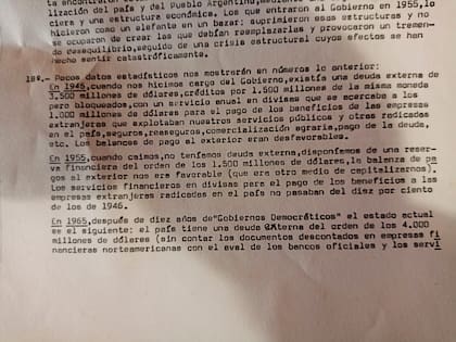 El archivo personal de Perón fue secuestrado en octubre de 1976 en un allanamiento ordenado por el juez federal Ricardo Sarmiento y la justicia española