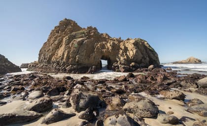 El arco de Pfeiffer Beach